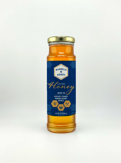 Bourbon Barrel Aged Honey 12 oz