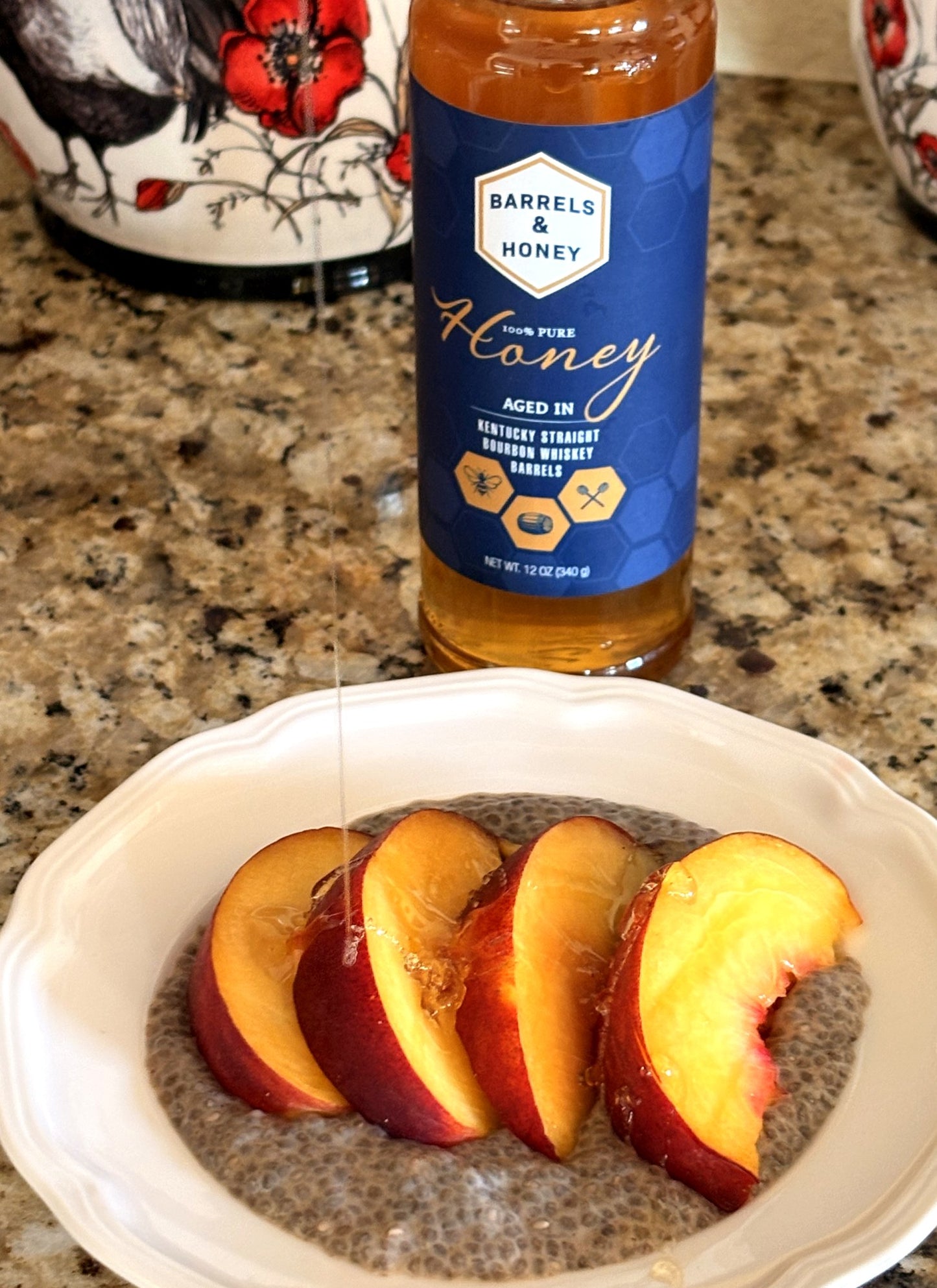 Bourbon Barrel Aged Honey 12 oz